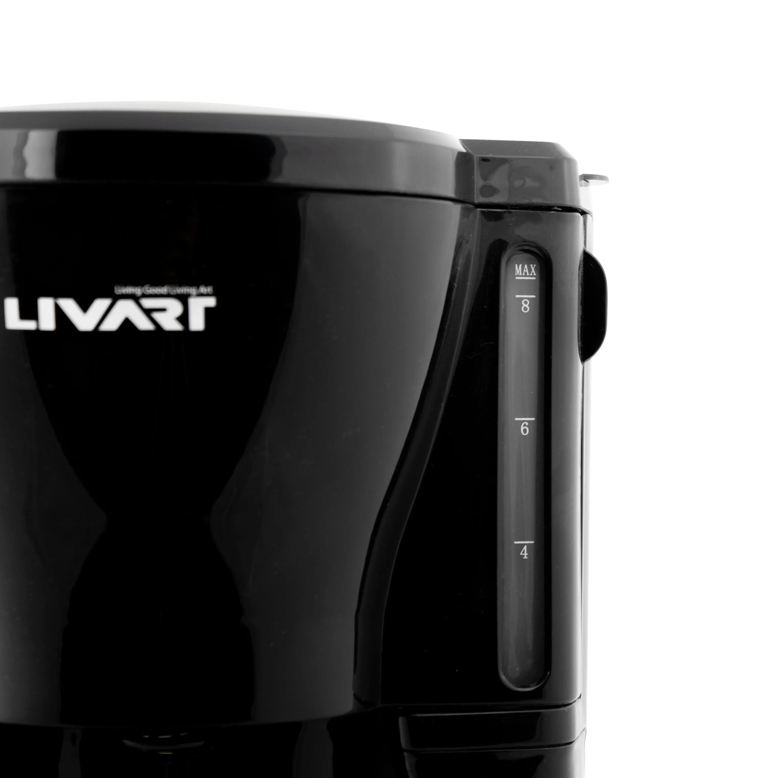 Livart Coffee Maker LCM-12 8CUP 1.25L Black