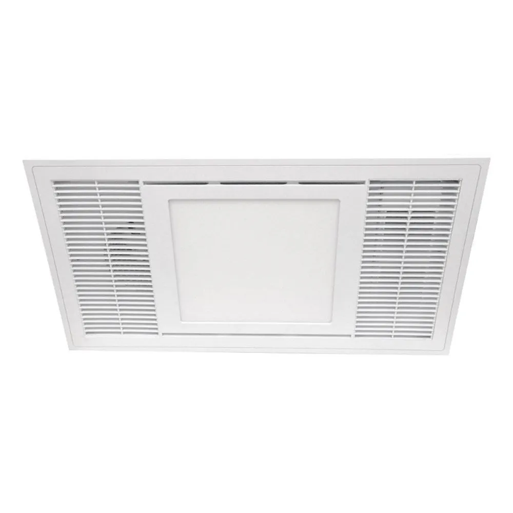 Madrid 3-in-1 Ultra Low Profile Bathroom Heater in White