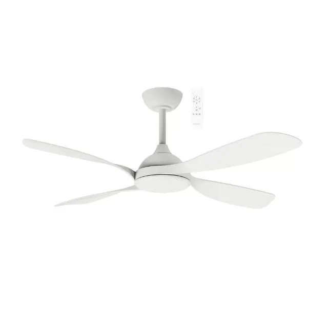 Martec Hampton DC 1320mm Ceiling Fan Matt White