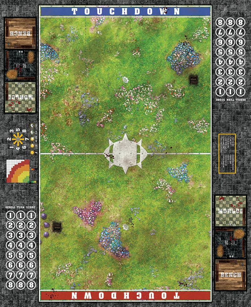 Mats by Mars: Faewild Fields Fantasy Football Play Mat / Pitch