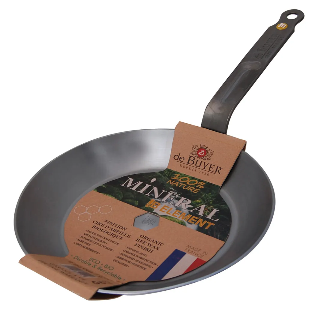 Mineral B Element Round Frypan