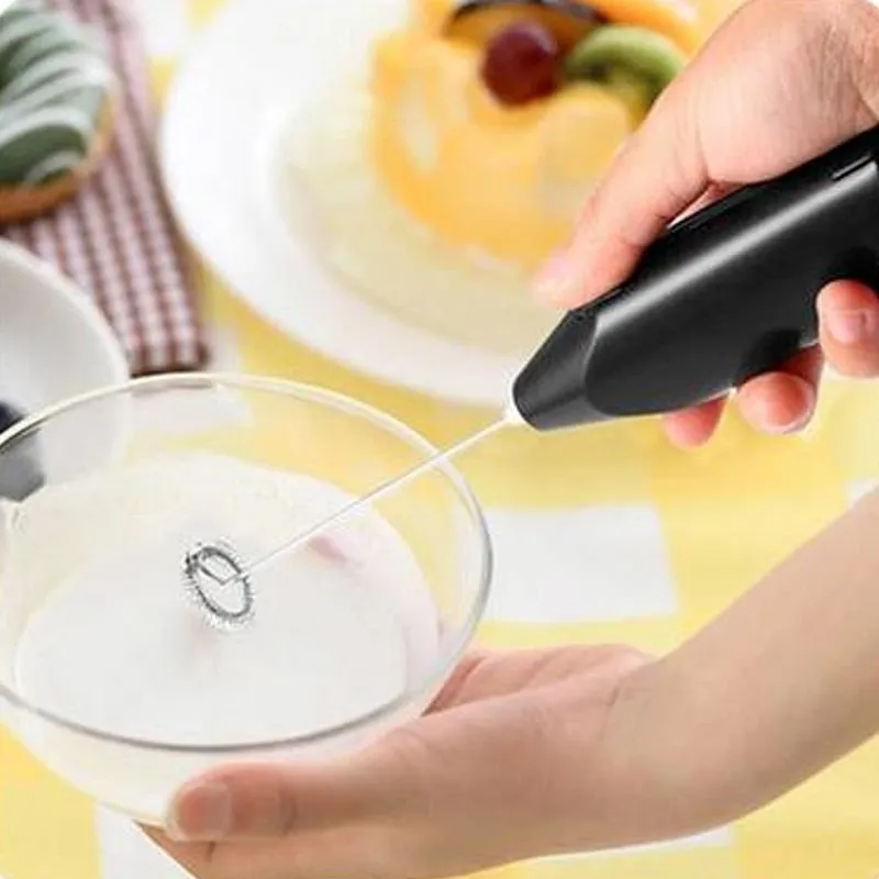 Mini Electric Wireless Milk Frother, Coffee Whisk Mixer As A Kitchen Whisk Tool