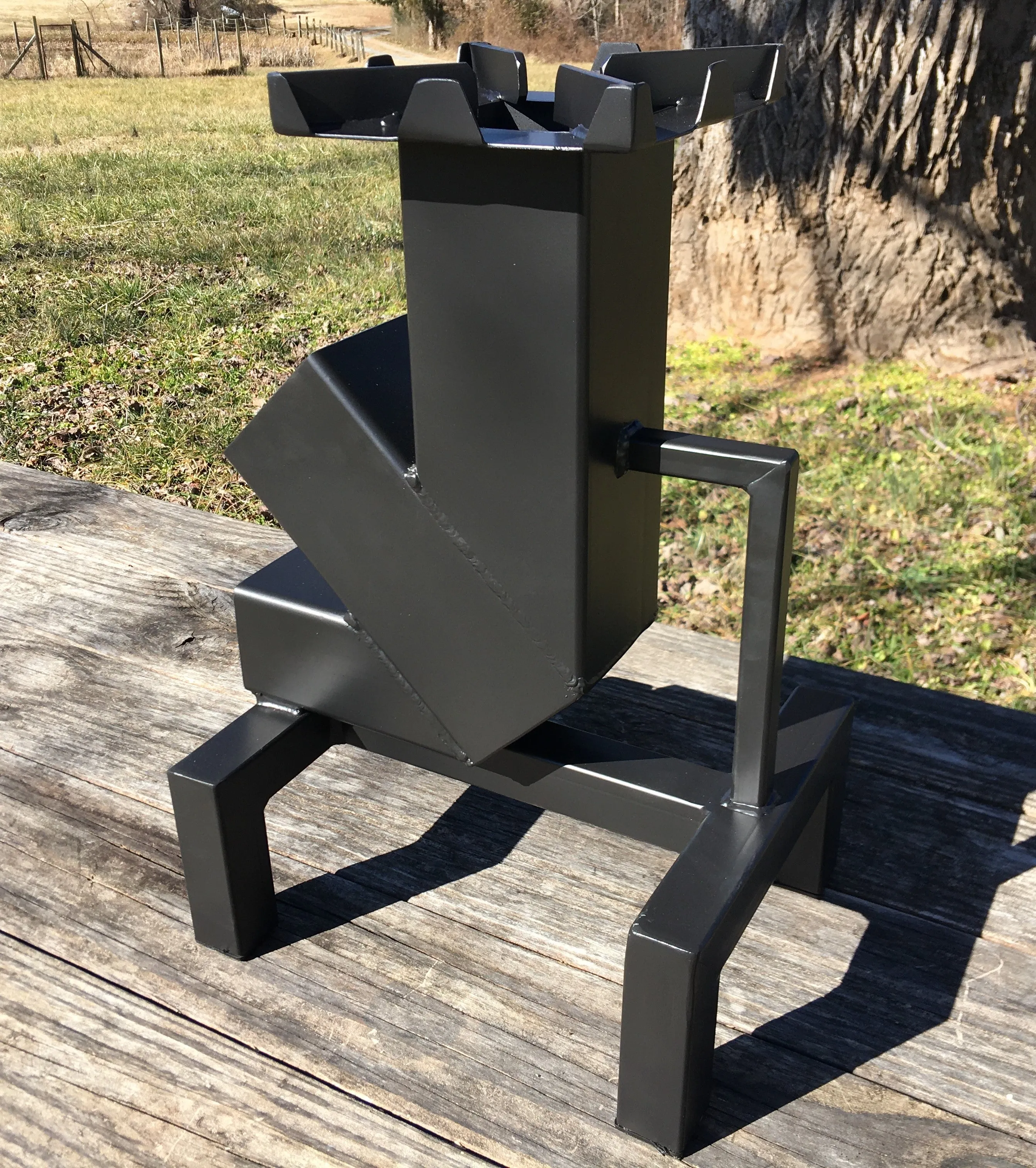 Minuteman "K" Rocket Stove