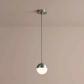 Mondo 6" Pendant - Satin Nickel