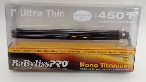 Nano Titanium 1" Ultra Thin Straightening Iron Limited Edition by BaByliss PRO