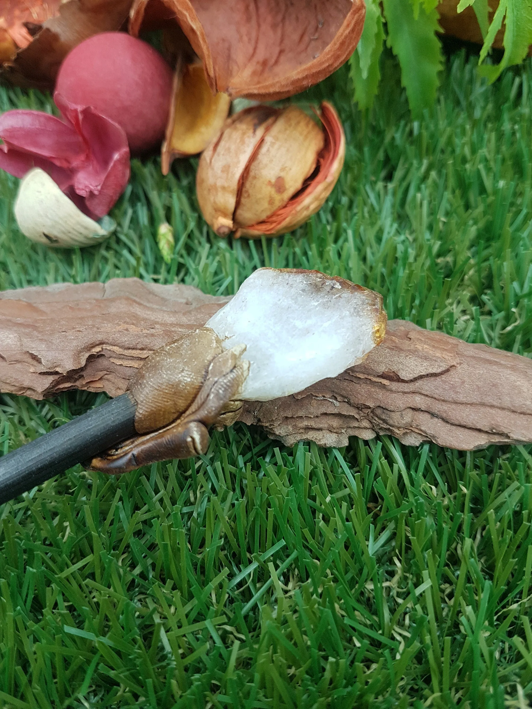 Natural Citrine Crystal Wand