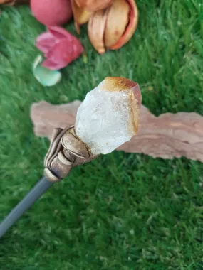 Natural Citrine Crystal Wand