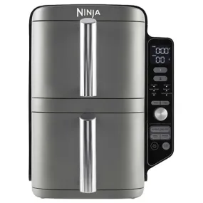 Ninja 9.5L 2470W Double Stack XL 2 Drawer Air Fryer - Grey | SL400UK