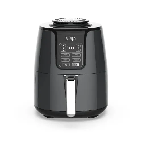 Ninja Foodi 6-in-1 8-qt. (7.6L) 2-Basket Air Fryer DualZone Technology, Match Cook & Smart Finish to Roast, Broil, Dehydrate & More for Quick, Easy Meals, Slate Grey (DZ201C) Canadian Version