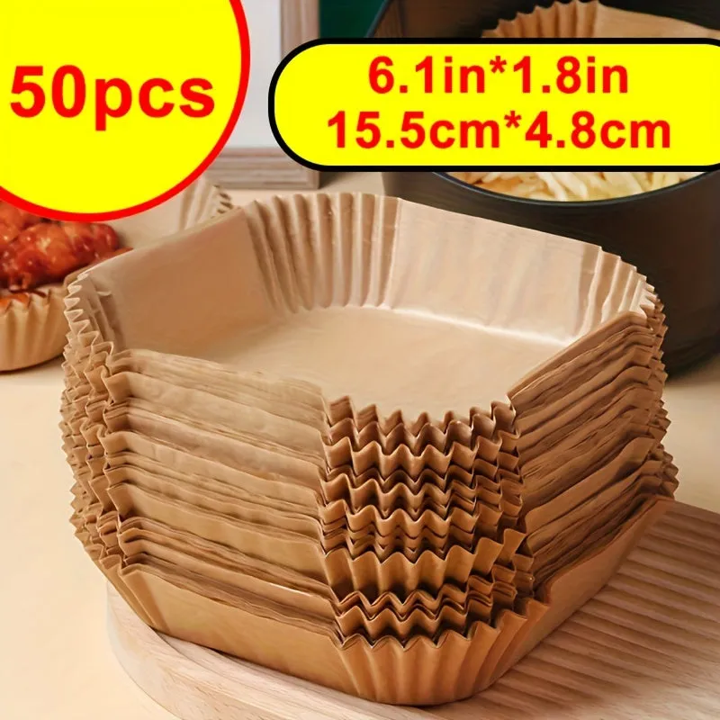 Non-Stick Air Fryer Disposable Paper Liner