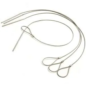 Norpro Stainless Steel Flexible Skewers, Set of 4