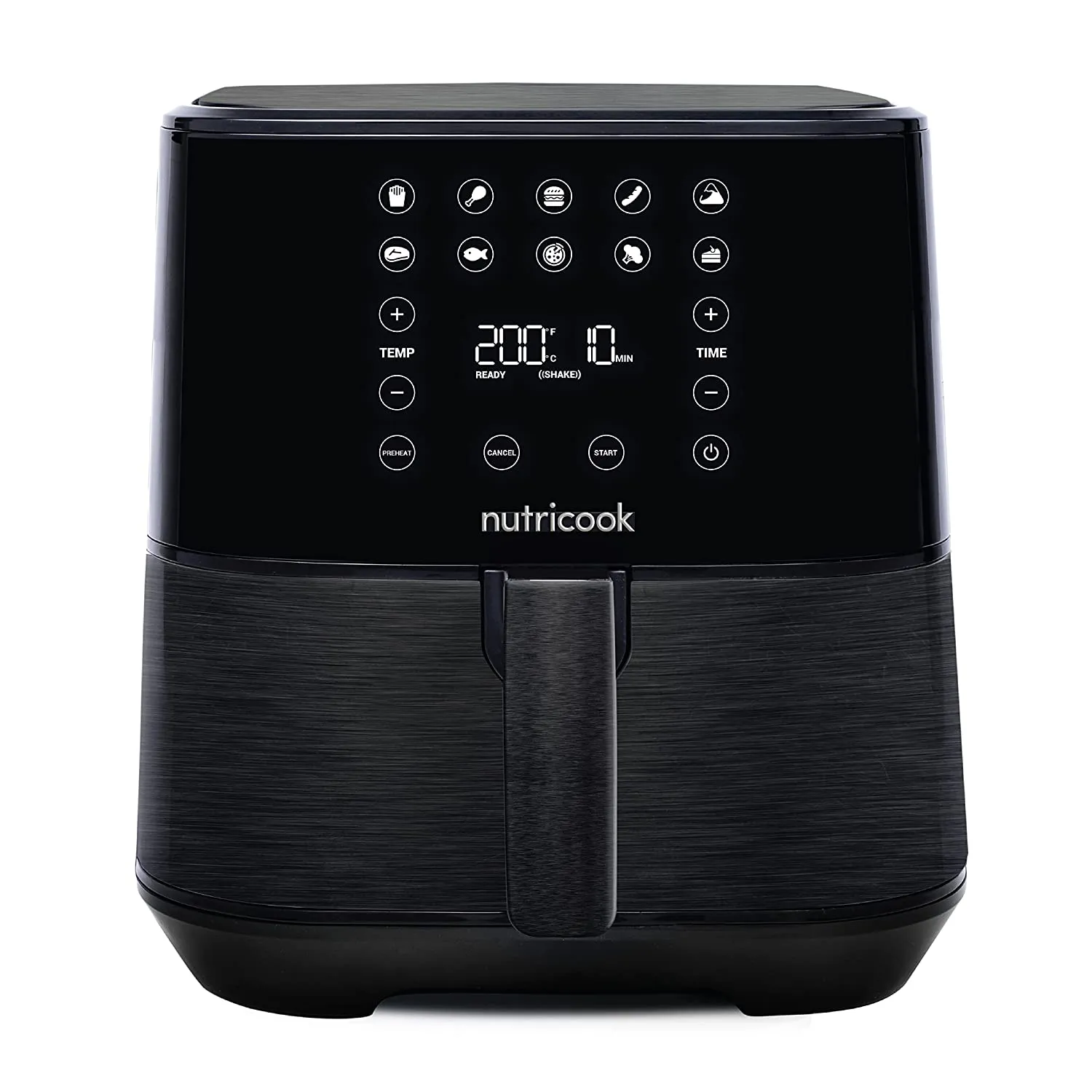 Nutricook AirFryer 2, 1700 Watts, Digital Control Panel Display