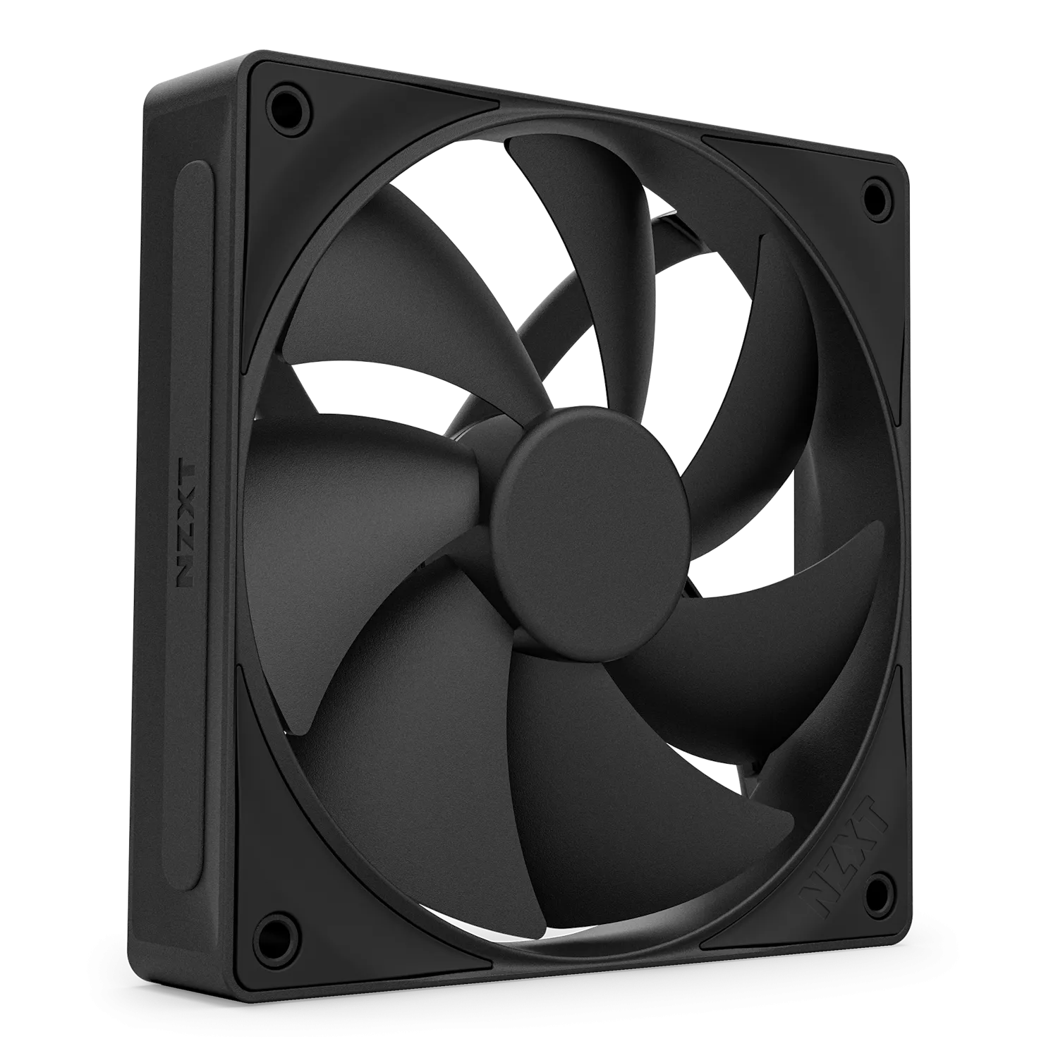 NZXT F120P - 120MM STATIC PRESSURE FANS - SINGLE BLACK (RF-P12SF-B1)