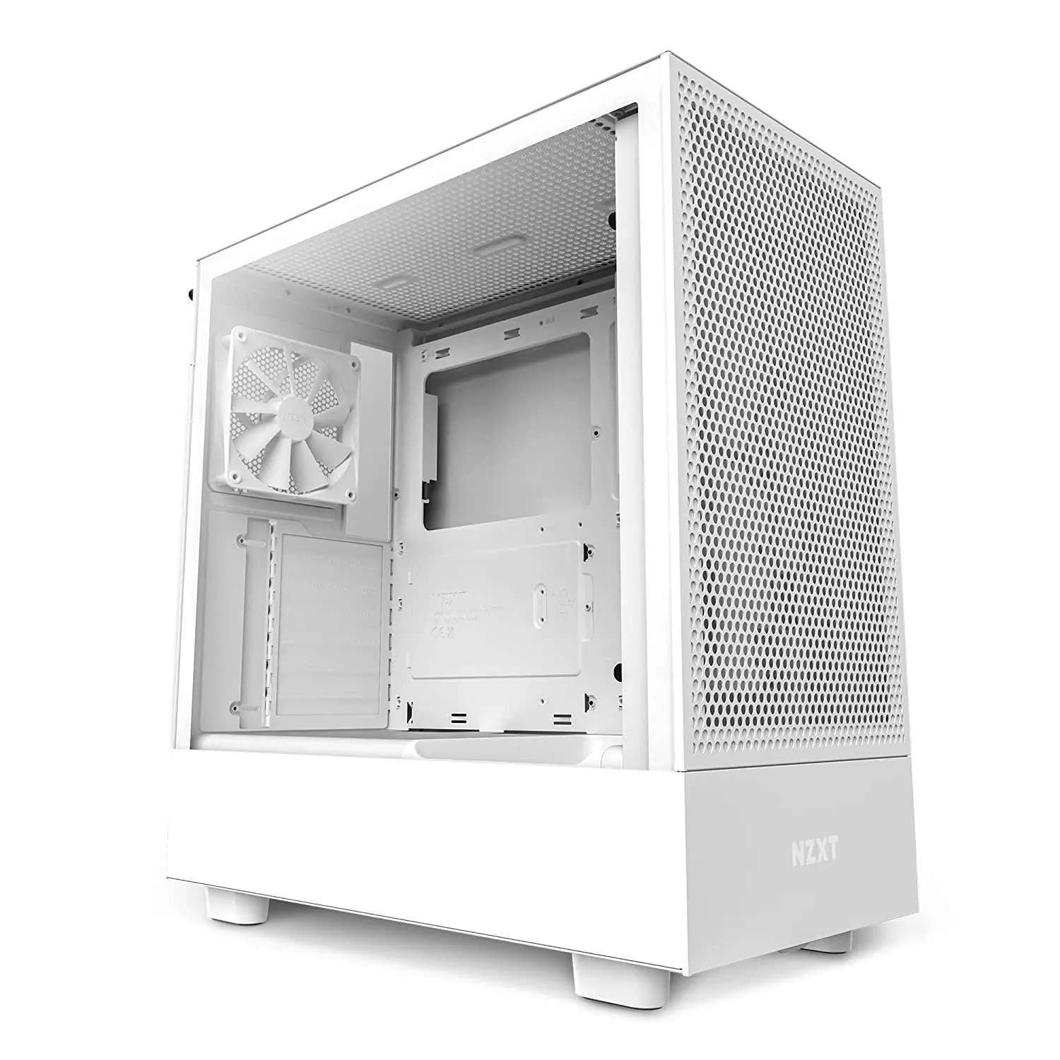 NZXT H5 FLOW MID-TOWER ATX CABINET WHITE