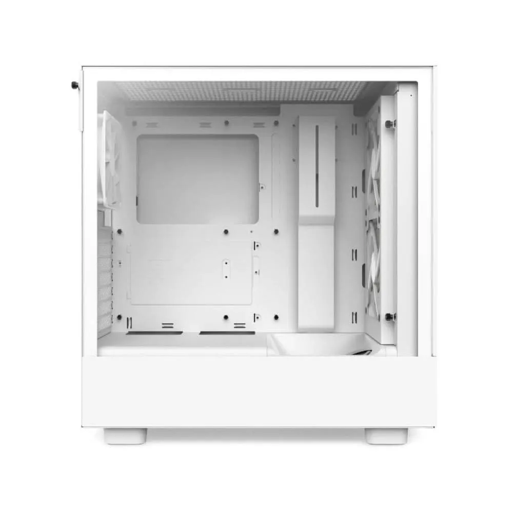 NZXT H5 FLOW RGB MID-TOWER ATX CABINET WHITE