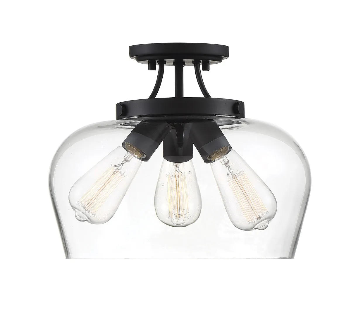 Octave 3-Light Semi-Flush