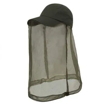 Operator Cap With Mosquito Net