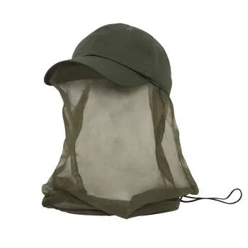 Operator Cap With Mosquito Net