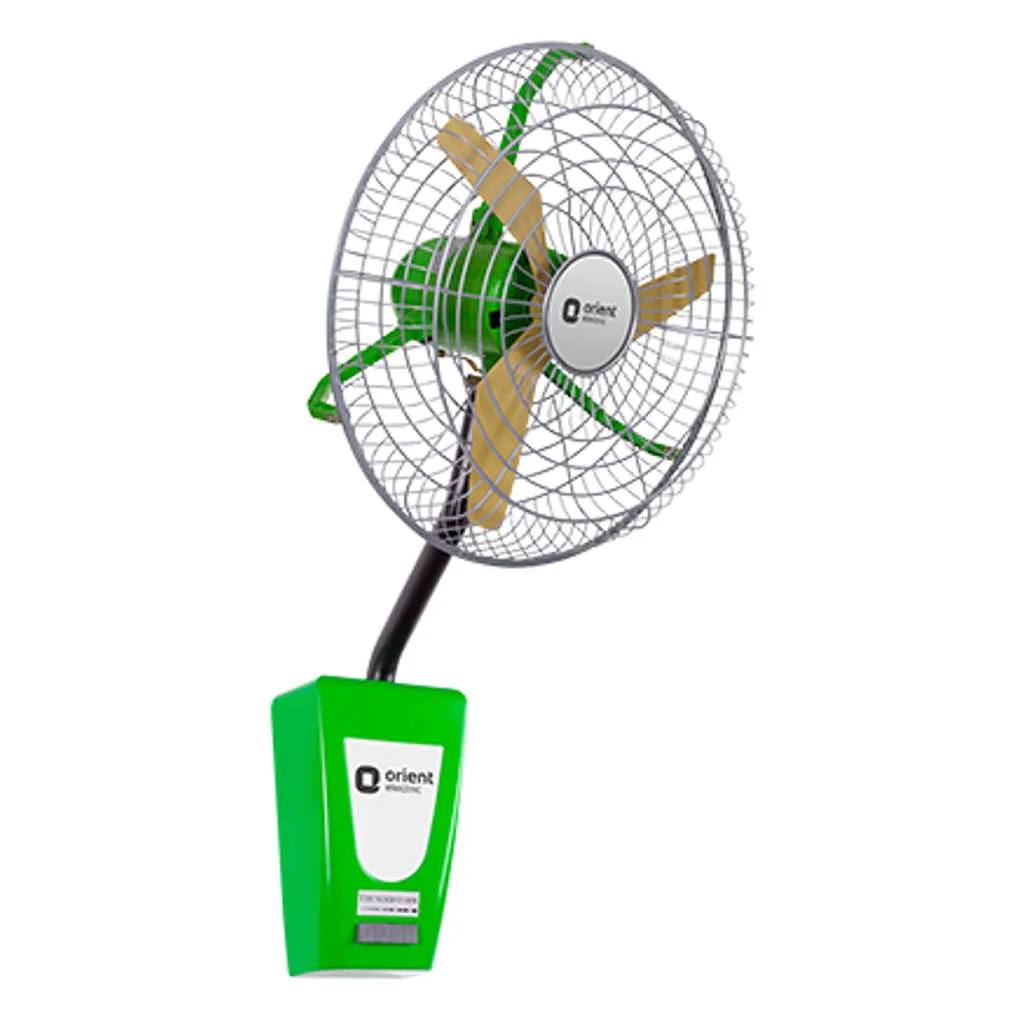 Orient Electric Thunderstorm Wall Fan 18Inch Parrot Green