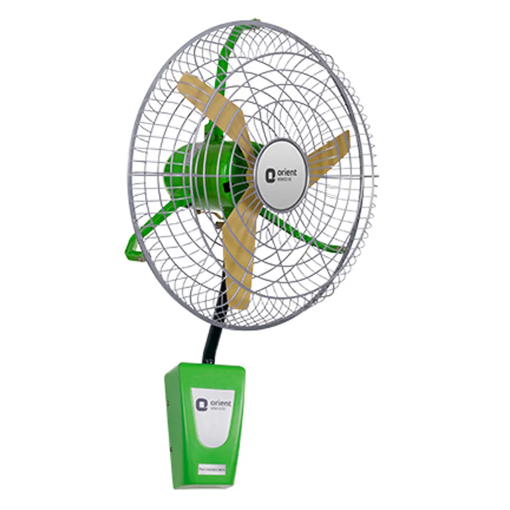 Orient Electric Thunderstorm Wall Fan 24Inch Parrot Green