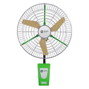 Orient Electric Thunderstorm Wall Fan 24Inch Parrot Green