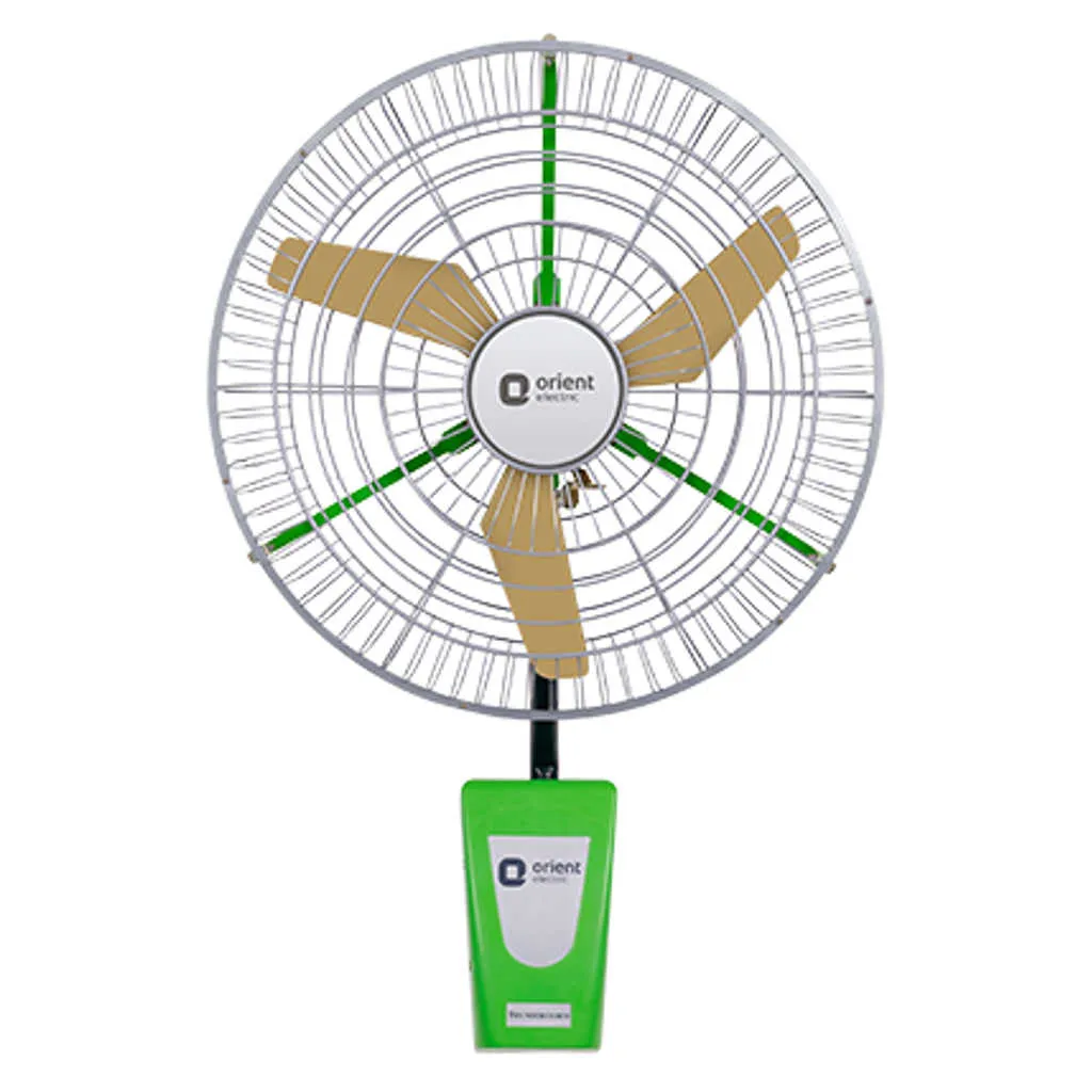 Orient Electric Thunderstorm Wall Fan 24Inch Parrot Green