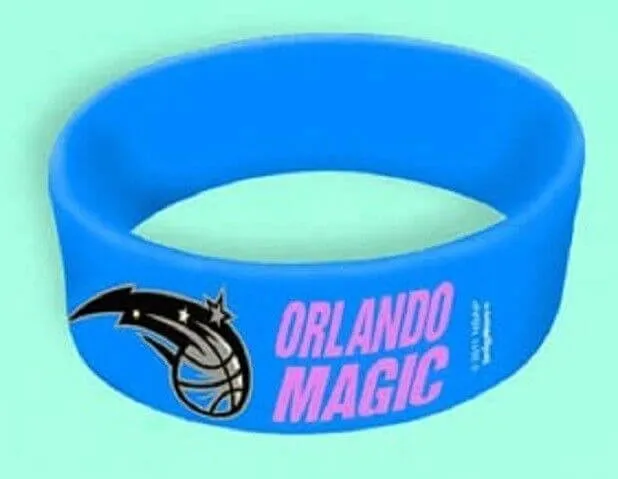 Orlando Magic - Party Favor Blue Rubber Wrist Cuff Bands