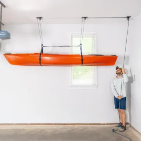 OUTLET | Elite Kayak Garage Ceiling Storage Hoist | Holds up to 150 lbs