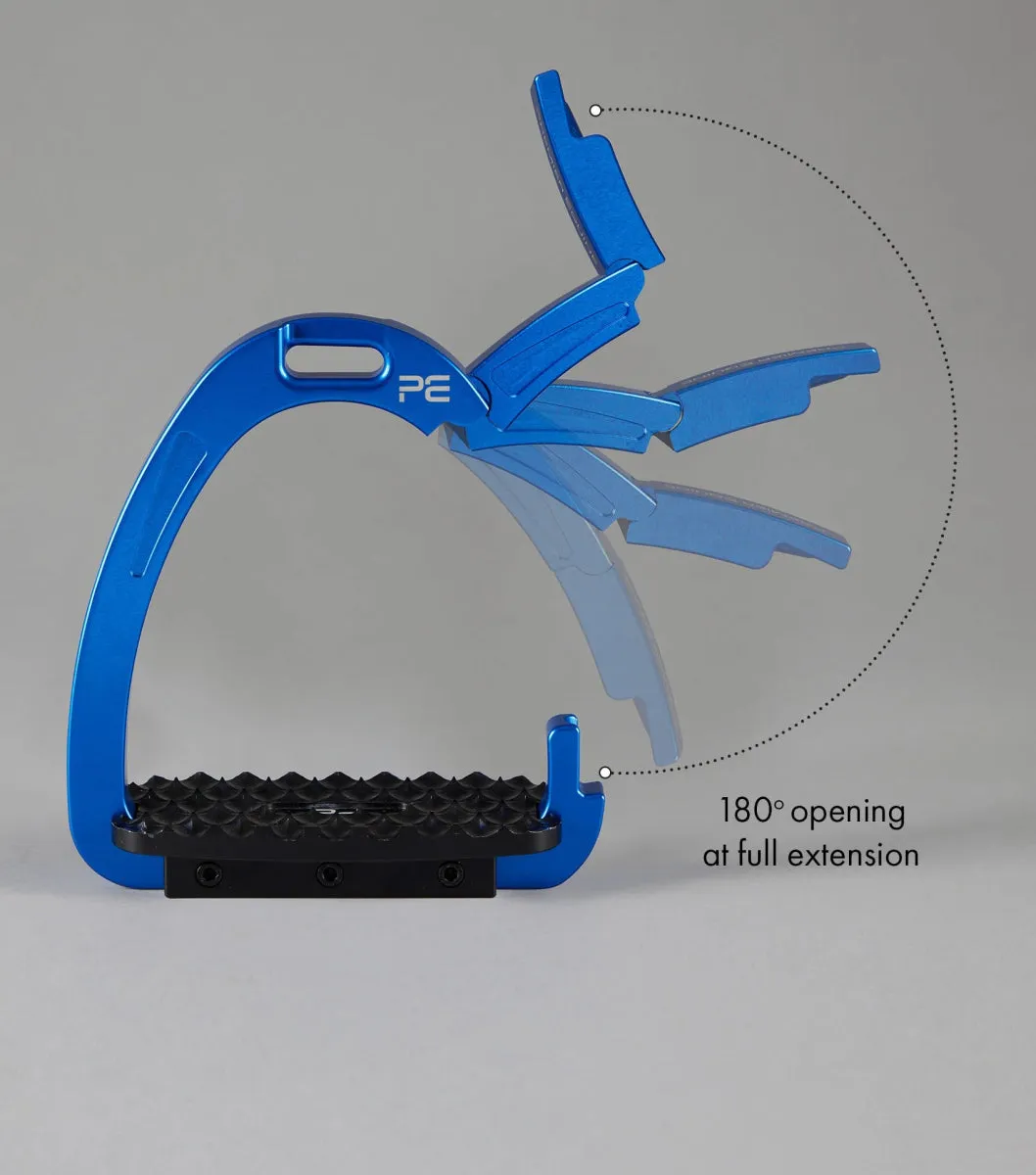 PEI Intego Duo Safety Stirrups | Blue