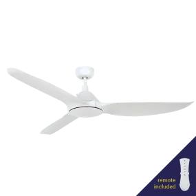 Pels White 80W Ceiling Fan with Remote Control