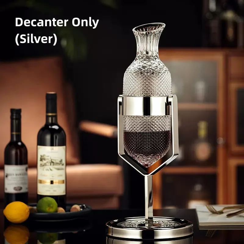 Pendulum Glass Wine Decanter Sets