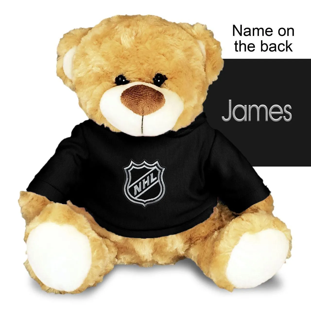 Personalized NHL Shield 10" Plush Bear