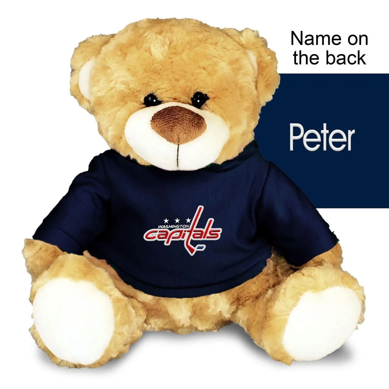 Personalized Washington Capitals 10" Plush Bear