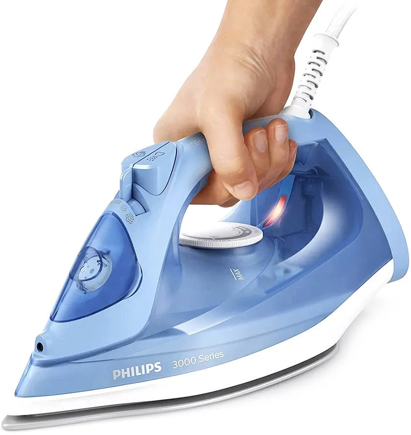 Philips, DST3020 Steam Iron Ceramic Solepla 3000 Series, Blue