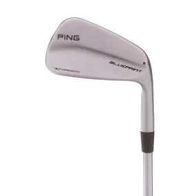 Ping Blueprint Forged Steel Men's Right 7 Iron Blue Dot Stiff - Dynamic Gold 120 S300