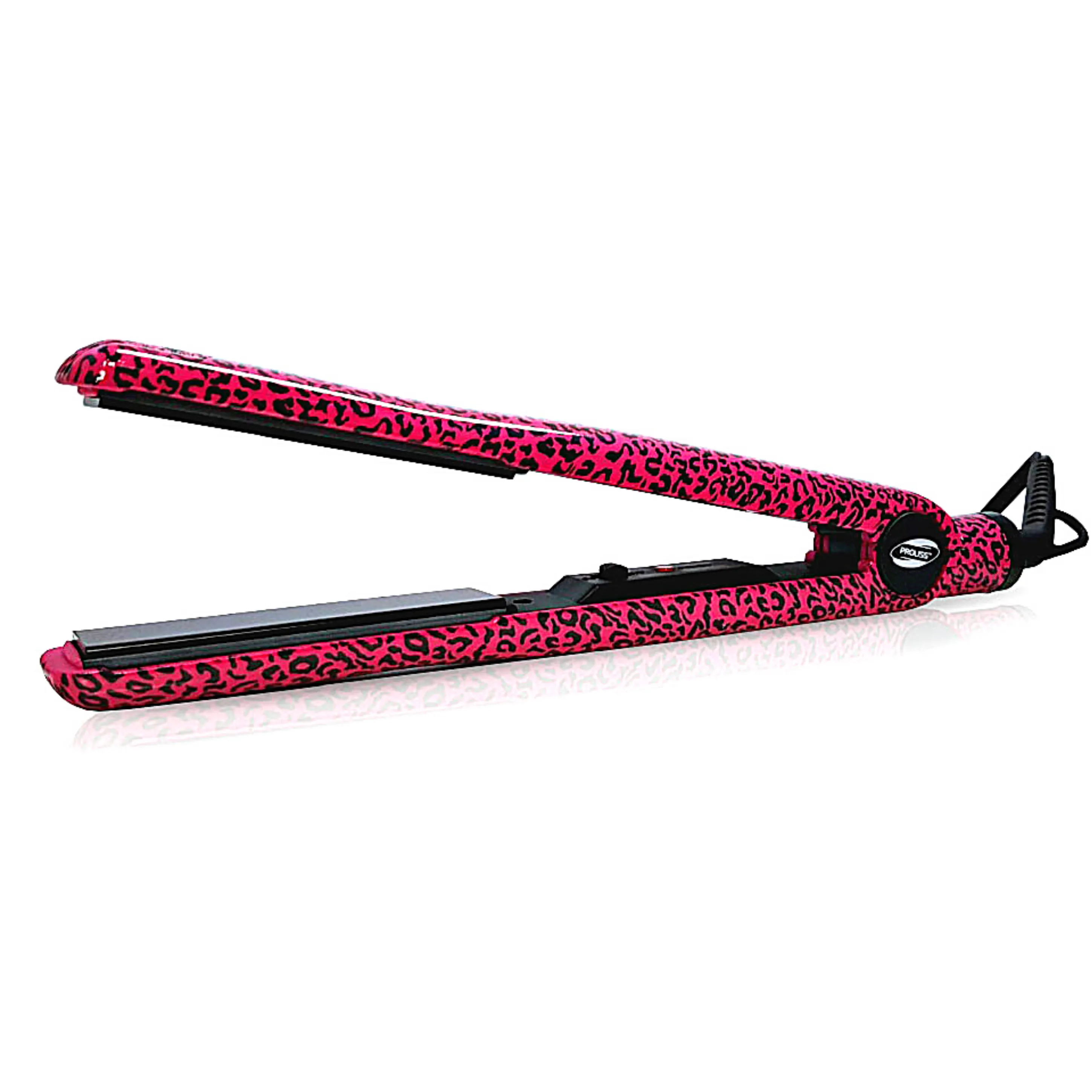 Pink Leopard 1" JET | Flat Iron