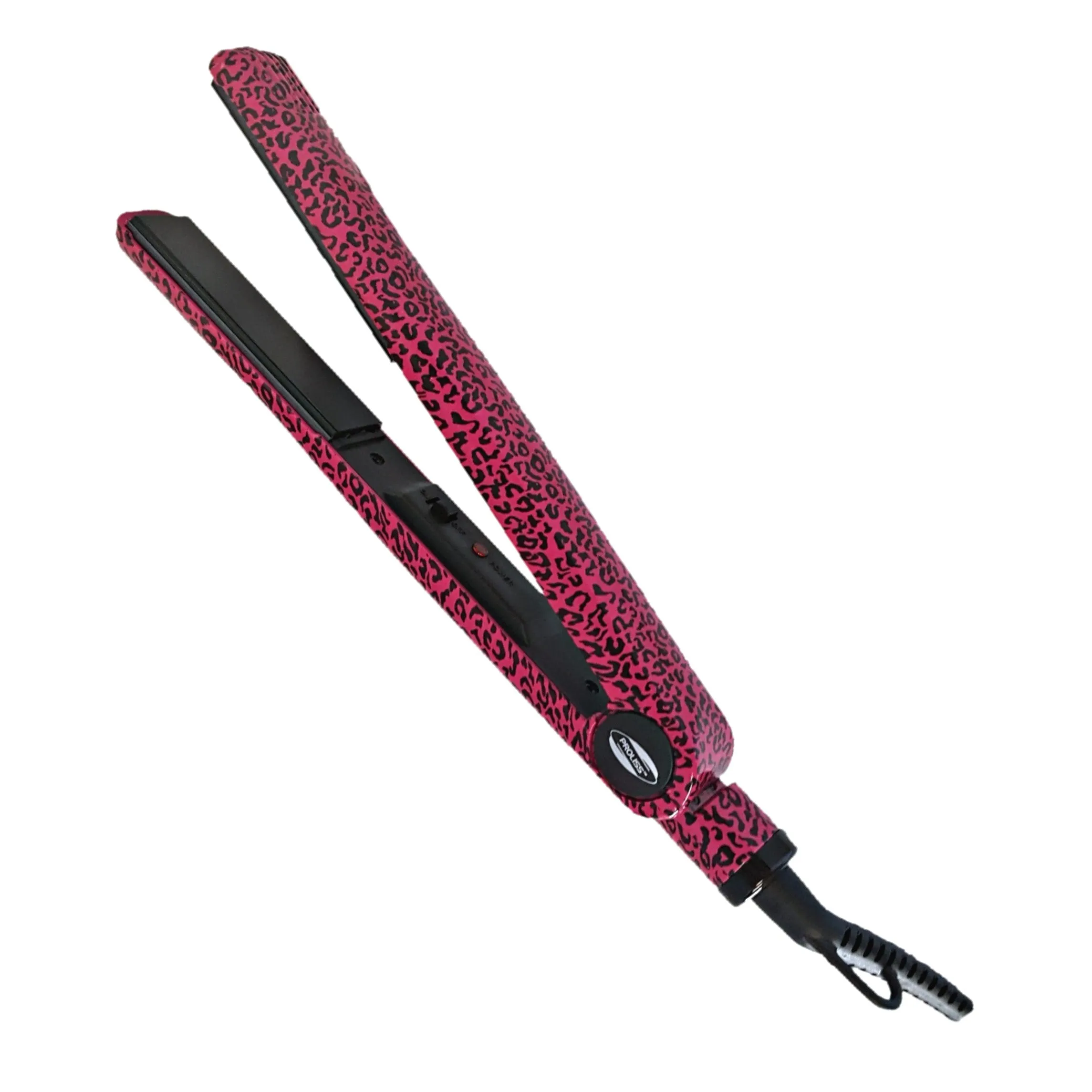 Pink Leopard 1" JET | Flat Iron