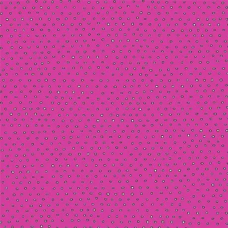 Pixie Dots - Square Dots Hot Pink