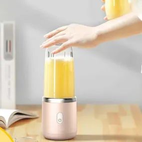 Portable Blender Fruit Juice Electric Smoothie Maker Bottle 400mL