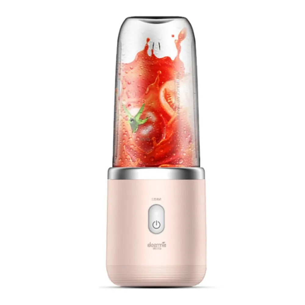 Portable Blender Fruit Juice Electric Smoothie Maker Bottle 400mL