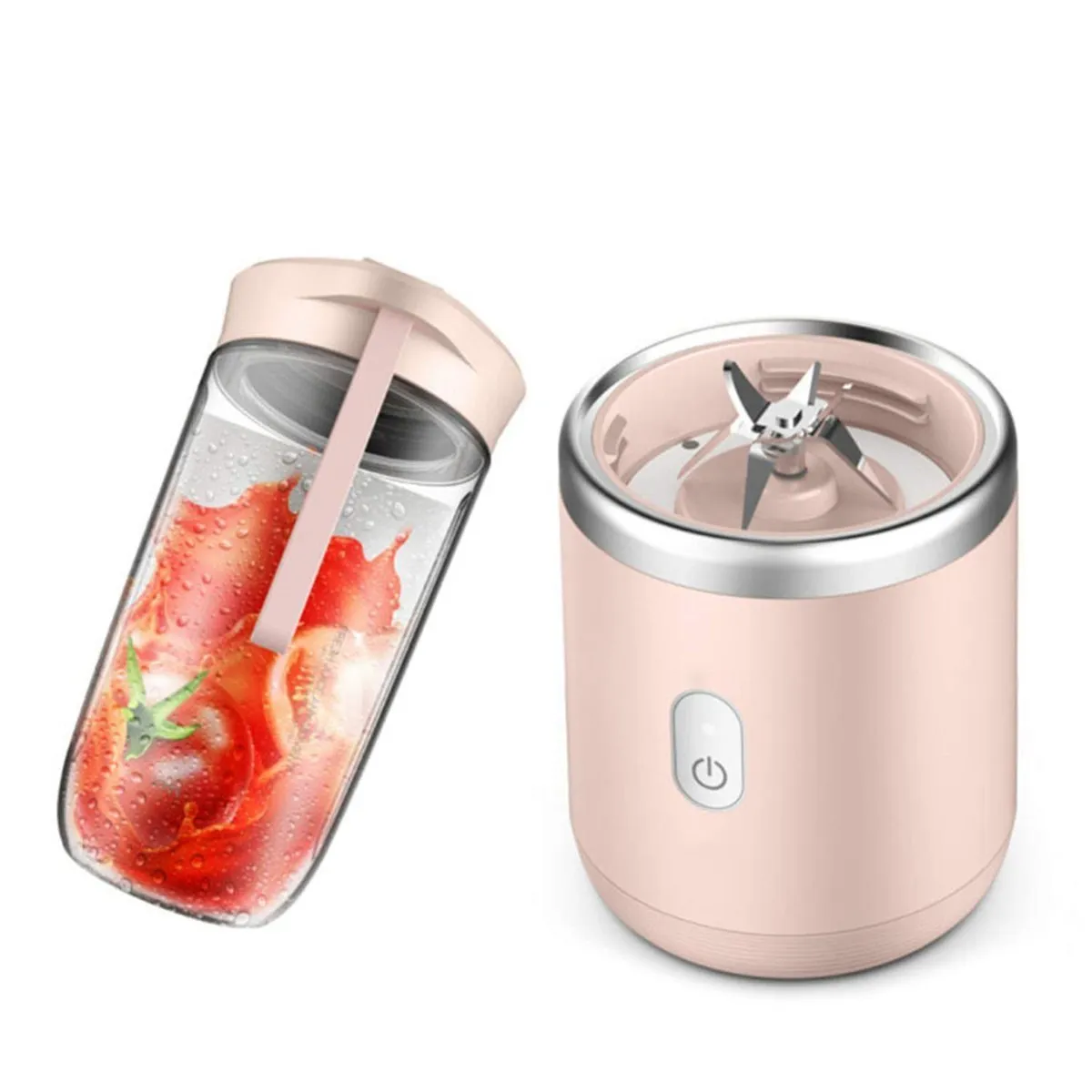 Portable Blender Fruit Juice Electric Smoothie Maker Bottle 400mL