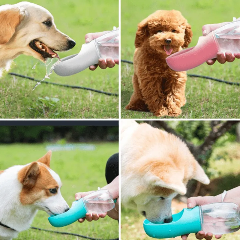 Portable Dog Water Bottle - 350mL or 450 mL 550mL