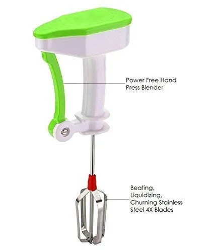 Power Free Hand Blender for Egg & Cream Beater, Milkshake Lassi, Butter Milk Mixer, Coffee Milk Mixer