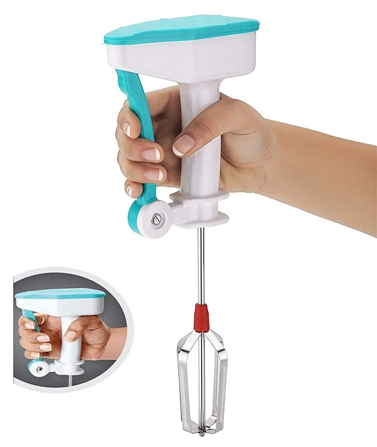 Power Free Hand Blender for Egg & Cream Beater, Milkshake Lassi, Butter Milk Mixer, Coffee Milk Mixer