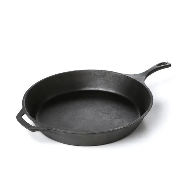 Pre-Seasoned Cast Iron 15-inch Round Skillet