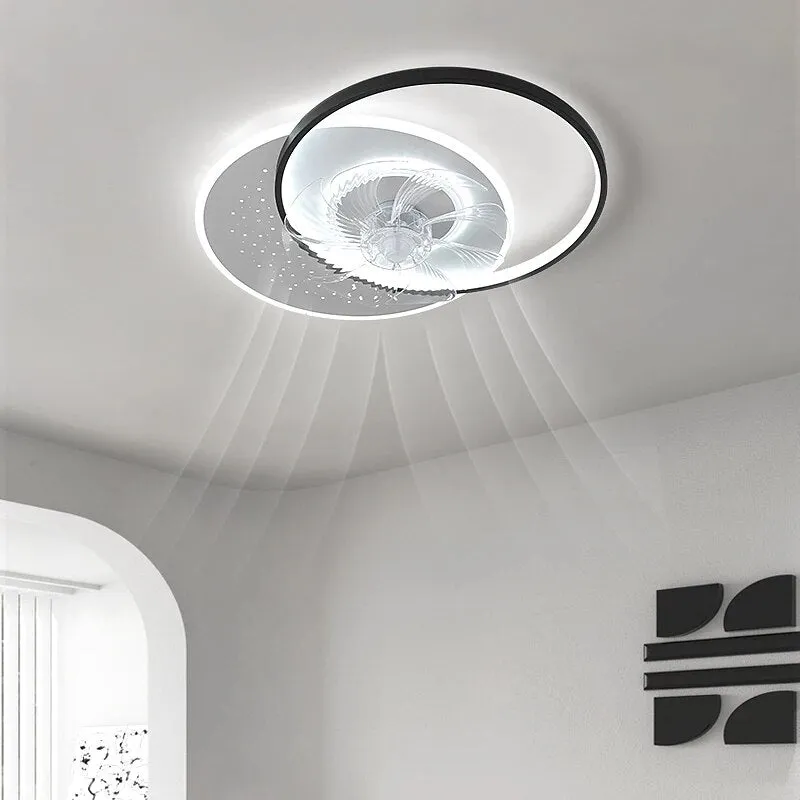 QIYI Moratie Acrylic Ceiling Fan Lights