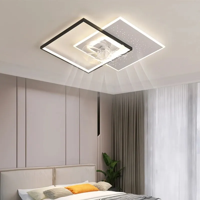 QIYI Moratie Acrylic Ceiling Fan Lights