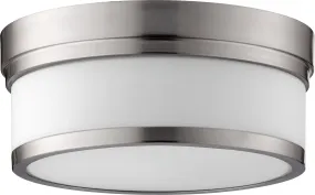 Quorum Celeste 3509-12-65 Ceiling Mount - Satin Nickel