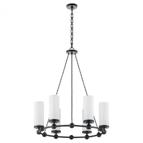 Quorum International GOODWIN 667-6-59 Chandelier - Matte Black