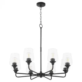 Quorum International RAYMOND 6313-8-59 Chandelier - Matte Black